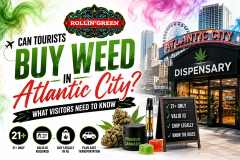 Can Tourists Buy Cannabis in Atlantic City? What Visitors Need to Know (21+)