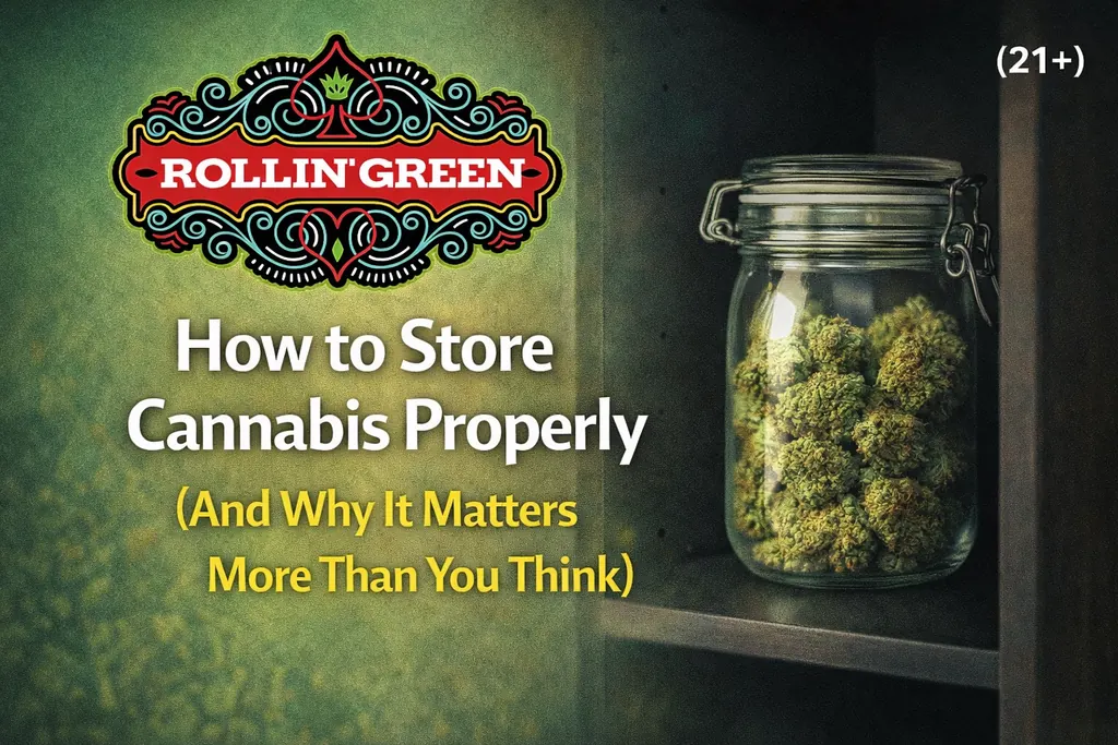 How to Store Cannabis Properly (And Why It Matters More Than You Think) (21+)